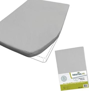 Frans Bed Hoeslaken Lichtgrijs RECHTS beschikbaar voor biedingen