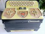 Vintage accordeon Crucianelli Kadet, Ophalen, Zo goed als nieuw
