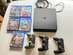 PS4 met 3 Controllers en 5 spellen, Games en Spelcomputers, Ophalen, Gebruikt, 1 TB, Met 3 controllers of meer