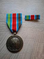 Medaille UNPROFOR met baret Belbat Yougoslavië ABL, Verzenden, Landmacht, Lintje, Medaille of Wings