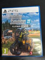 Farming simulator 22 Platinum Edition, Enlèvement, Comme neuf