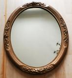 ovale spiegel, Antiek en Kunst, Antiek | Spiegels, Minder dan 100 cm, Minder dan 50 cm, Ophalen, Ovaal