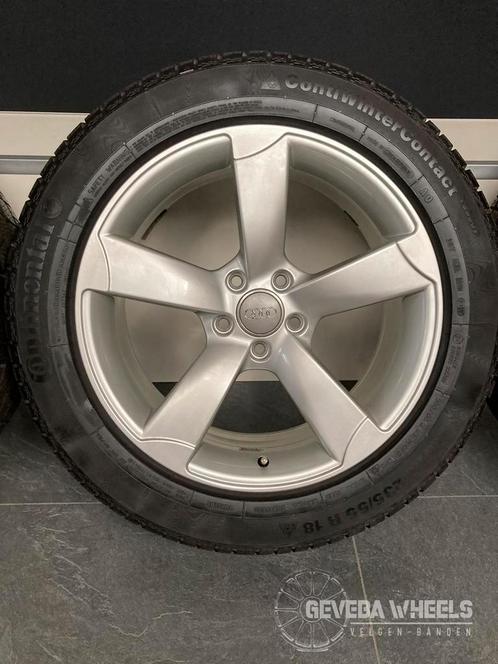 18'' originele Audi Q3 'Rotor' sport velgen + winterbanden, Auto-onderdelen, Banden en Velgen, Banden en Velgen, Winterbanden