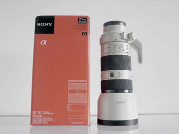 Sony G 70-200 F4 + raincover beschikbaar voor biedingen