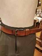 Bruine lederen heren riem van River Woods, Ophalen of Verzenden, Gedragen