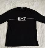 T-shirt à longues manches homme taille S, Comme neuf, Noir, EA7 Armani Emporio, Taille 46 (S) ou plus petite