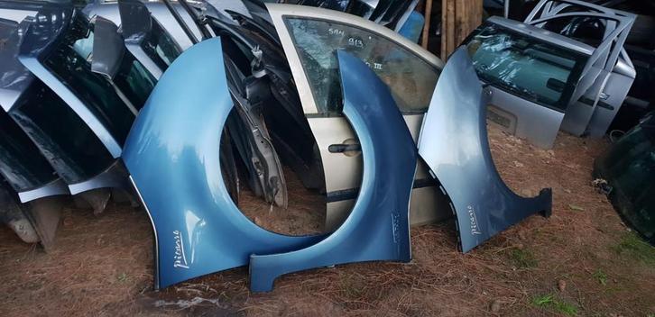 CITROËN C4 PICASSO VOORSCHERMEN BJ 2008, Auto-onderdelen, Carrosserie, Spatbord, Gebruikt, Ophalen of Verzenden