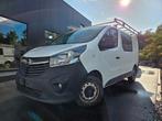 OPEL VIVARO 1.6CDTI — 2018 EURO 6B — DUBBELE CABINE, Auto's, Stof, Euro 6, 4 cilinders, Wit