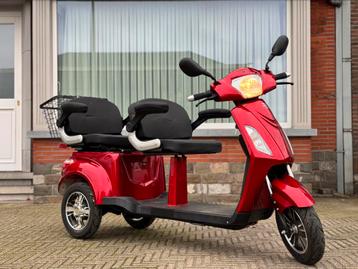 Nouvelle Scootmobiel pour deux personne Duo voiturette elect disponible aux enchères