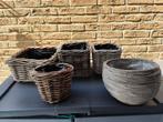 Bloemen-plantenmanden, gratis..., Overige materialen, Tuin, Zo goed als nieuw, Minder dan 40 cm