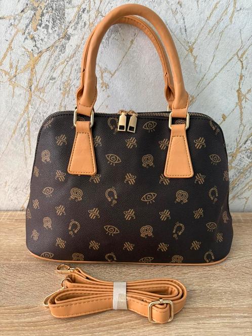 Mooie handtas, Handtassen en Accessoires, Tassen | Damestassen, Nieuw, Handtas, Bruin, Ophalen of Verzenden