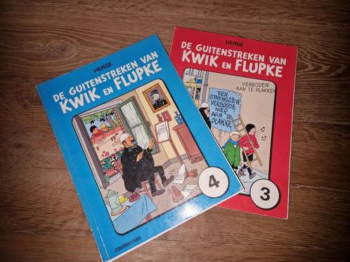 Kwik en flupke 2 strips, Livres, BD, Utilisé, Plusieurs BD, Enlèvement ou Envoi