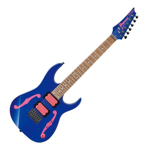 Ibanez Paul Gilbert MiKro PGMM11-JB Jewel Blue comme neuf !, Musique & Instruments, Instruments à corde | Guitares | Électriques