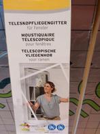 Telescopische hor voor raam - vliegenraam max 120 x 140cm, Ophalen, Zo goed als nieuw