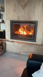 Inbouwhaard FLAM, Huis en Inrichting, Ophalen, Zo goed als nieuw, Inbouwhaard, Houthaard
