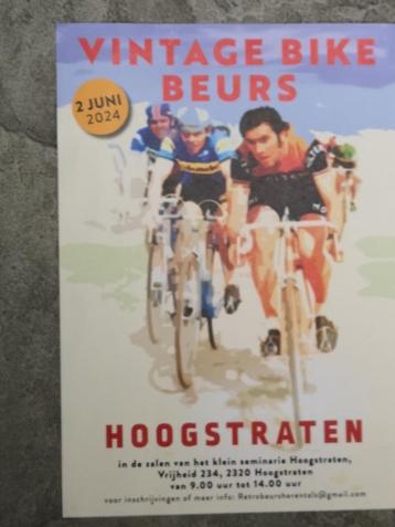 Vintage Bike Beurs  Hoogstraten zondag 2 juni