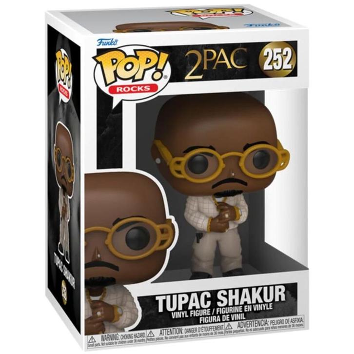 Funko POP 2PAC - Tupac Shakur (252), Verzamelen, Poppetjes en Figuurtjes, Nieuw, Ophalen of Verzenden