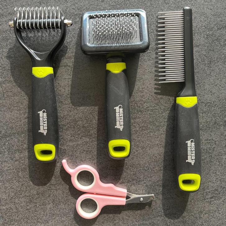 Professionele verzorgingsset (4 stuks) kat/hond NIEUW, Animaux & Accessoires, Accessoires pour chats, Neuf, Enlèvement ou Envoi