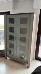 Mooie vitrinekast, Huis en Inrichting, Kasten | Vitrinekasten, Ophalen, Gebruikt, 100 tot 150 cm, Glas