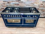 Luxe Boretti Majestic 6 pits + coupe de feu afzuigkap 150 cm, 60 cm of meer, Ophalen of Verzenden, Zo goed als nieuw, Energieklasse A of zuiniger
