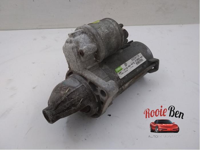Startmotor van een Fiat Punto Grande, Auto-onderdelen, Motor en Toebehoren, Fiat, Gebruikt, 3 maanden garantie, Ophalen of Verzenden