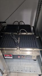 2-delig elektrisch wafelijzer en crêpemaker, Verzenden, Nieuw