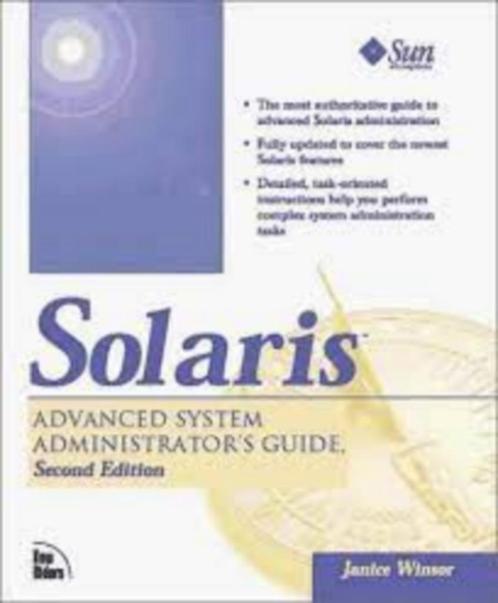 Solaris:Adv System Administrator's Guide, 2nd Ed. 1578700396, Livres, Informatique & Ordinateur, Comme neuf, Système d'exploitation