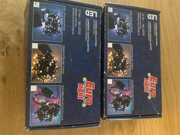 2 dozen kerstverlichting wit licht beschikbaar voor biedingen