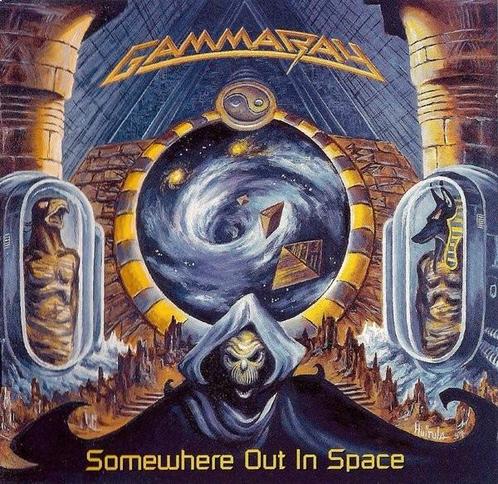 CD Gamma ray Somewhere out in space.Heavy metal,speed metal, Cd's en Dvd's, Cd's | Hardrock en Metal, Ophalen of Verzenden
