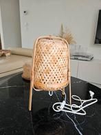 Houten tafellamp sfeerlicht, Huis en Inrichting, Ophalen of Verzenden, Zo goed als nieuw, Hout, Minder dan 50 cm