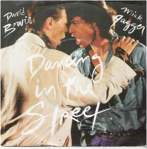 †DAVID BOWIE & MICK JAGGER: "Dancing in the street", Cd's en Dvd's, Vinyl Singles, Zo goed als nieuw, Single, Pop, 7 inch, Ophalen of Verzenden