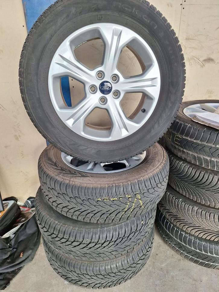 Ford Kuga Winterset 17 Inch Origineel, Auto-onderdelen, Banden en Velgen, Banden en Velgen, Winterbanden, 17 inch, 225 mm, Personenwagen