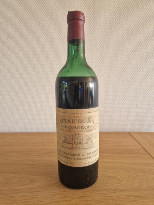 Château de Sales - 1957 - Pomerol, Collections, Vins, Neuf, Vin rouge, France, Enlèvement ou Envoi