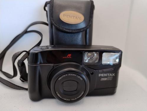 Pentax Zoom 90 35mm Camera 38 mm tot 90 mm is het zoombereik, Audio, Tv en Foto, Fotocamera's Analoog, Zo goed als nieuw, Compact