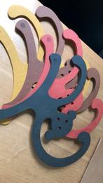 Kapstokjes kinderkleding hout 4 stuks - nieuw, Ophalen of Verzenden, Nieuw
