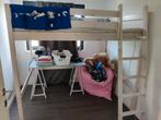 Hoogslaper + matras, Enfants & Bébés, Chambre d'enfant | Lits superposés & Lits mezzanines, Enlèvement, Lit mezzanine, Utilisé