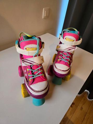 Optimum Roller - Patins Quad réglables rose taille 28-31 beschikbaar voor biedingen