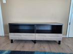 Meuble TV Ikea Besta brun noir, Ophalen, Gebruikt