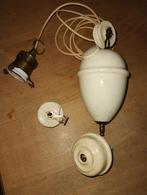 lampe suspendue à contrepoids vintage, Maison & Meubles, Lampes | Suspensions, Autres matériaux, Vintage, Utilisé, Enlèvement ou Envoi