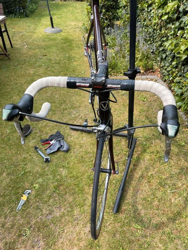 Carbon racefiets Vision Black Soul – maat 58, Fietsen en Brommers, Fietsen | Racefietsen, Gebruikt, Heren, Overige merken, 15 tot 20 versnellingen