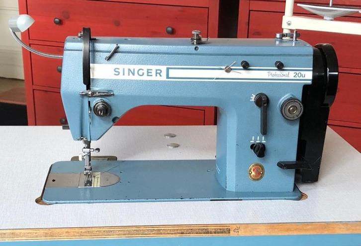 Singer 20u industriële naaimachine, Hobby en Vrije tijd, Naaimachines en Toebehoren, Gebruikt, Naaimachine, Singer, Industrieel