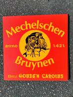 Reclame bord bier Mechelen, Verzamelen, Ophalen of Verzenden, Zo goed als nieuw