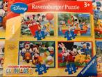 Puzzels Mickey mouse, Kinderen en Baby's, Speelgoed | Kinderpuzzels, Ophalen of Verzenden, Minder dan 10 stukjes, Zo goed als nieuw