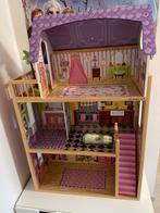 Maison de poupées Kidkraft Kaila en bois sans accessoires, Poppenhuis, Zo goed als nieuw