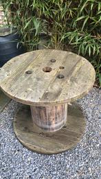 Houten touret, Tuin en Terras, Tuintafels, Ophalen, Zo goed als nieuw, Rond