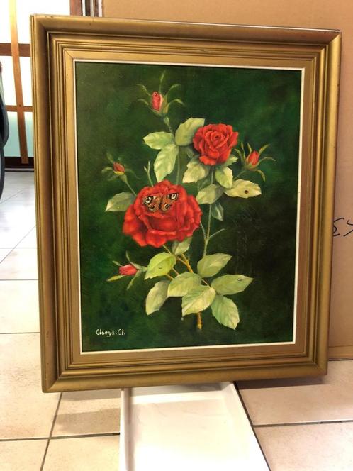schilderij, Antiek en Kunst, Kunst | Schilderijen | Klassiek, Ophalen of Verzenden
