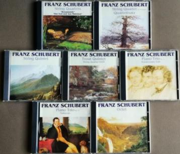 FRANZ SCHUBERT / set 7 CD beschikbaar voor biedingen