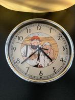 VINTAGE WANDKLOK TINTIN DEMONS & MERVEILLES 1993., Ophalen, Kuifje, Zo goed als nieuw, Overige typen
