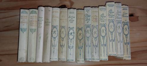 Nelson collection reeks van bekende schrijvers- Franse taal, Antiquités & Art, Antiquités | Livres & Manuscrits, Enlèvement ou Envoi