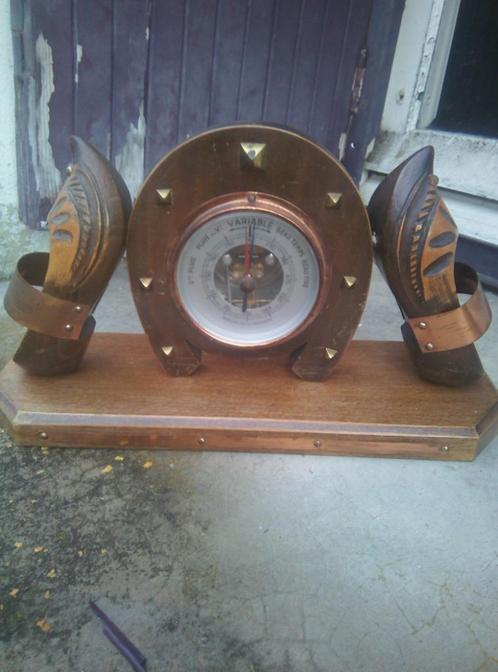 vintage barometer, Audio, Tv en Foto, Weerstations en Barometers, Gebruikt, Barometer, Verzenden